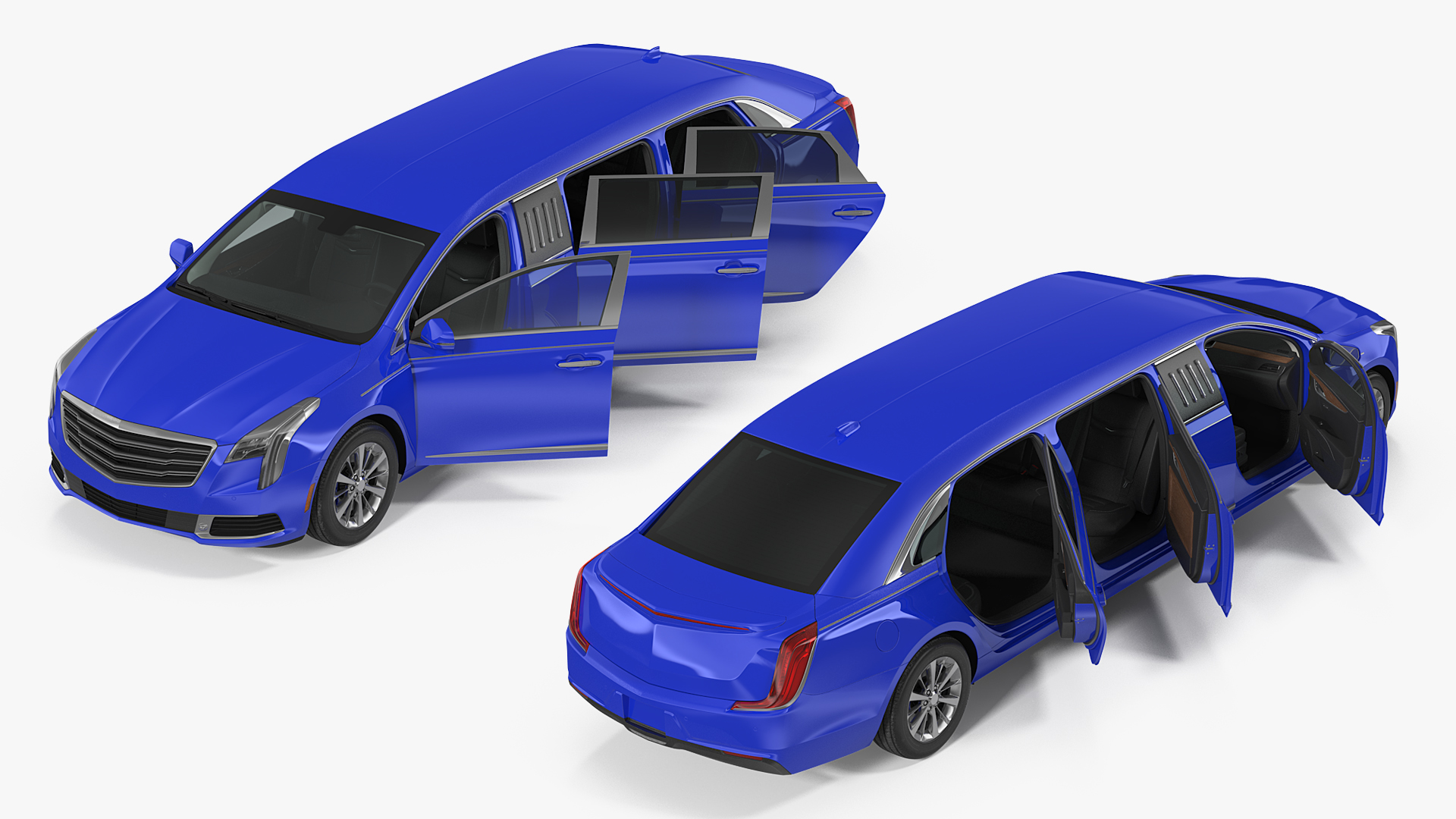 3D model Stretch Limousine Generic