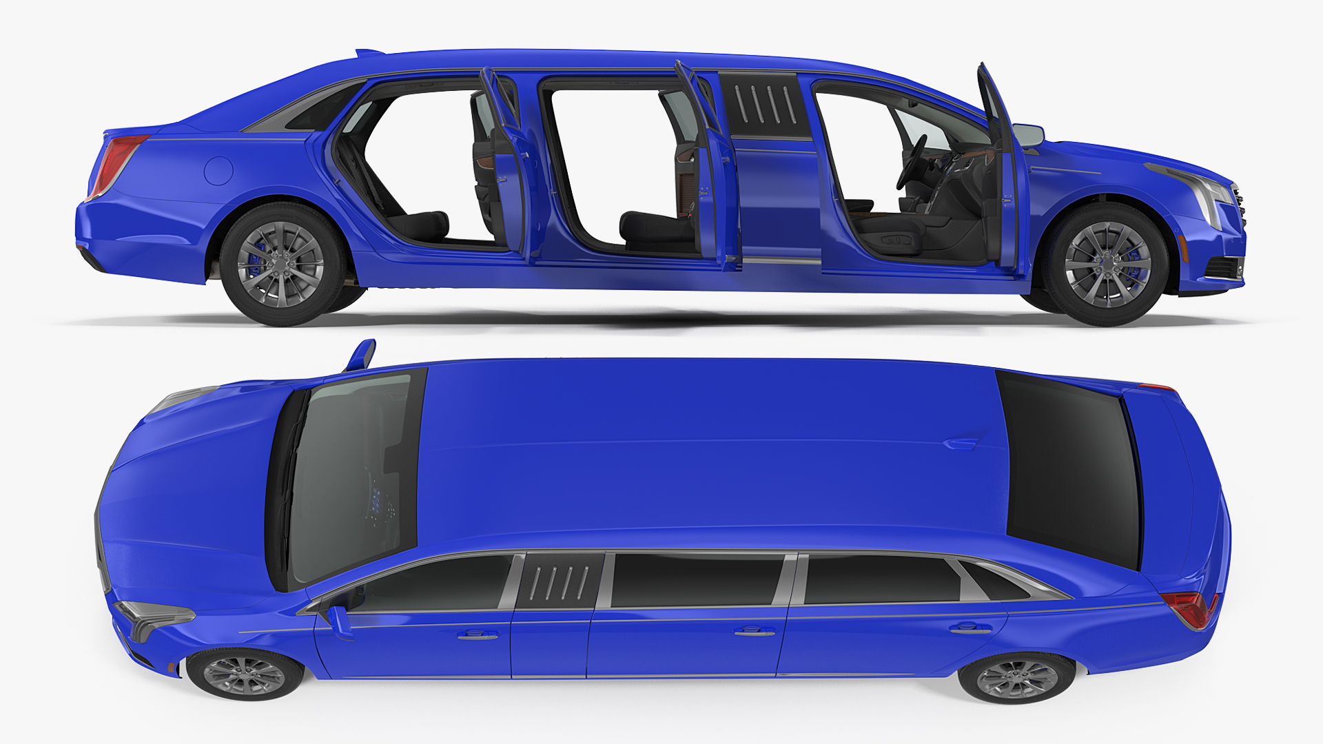3D model Stretch Limousine Generic