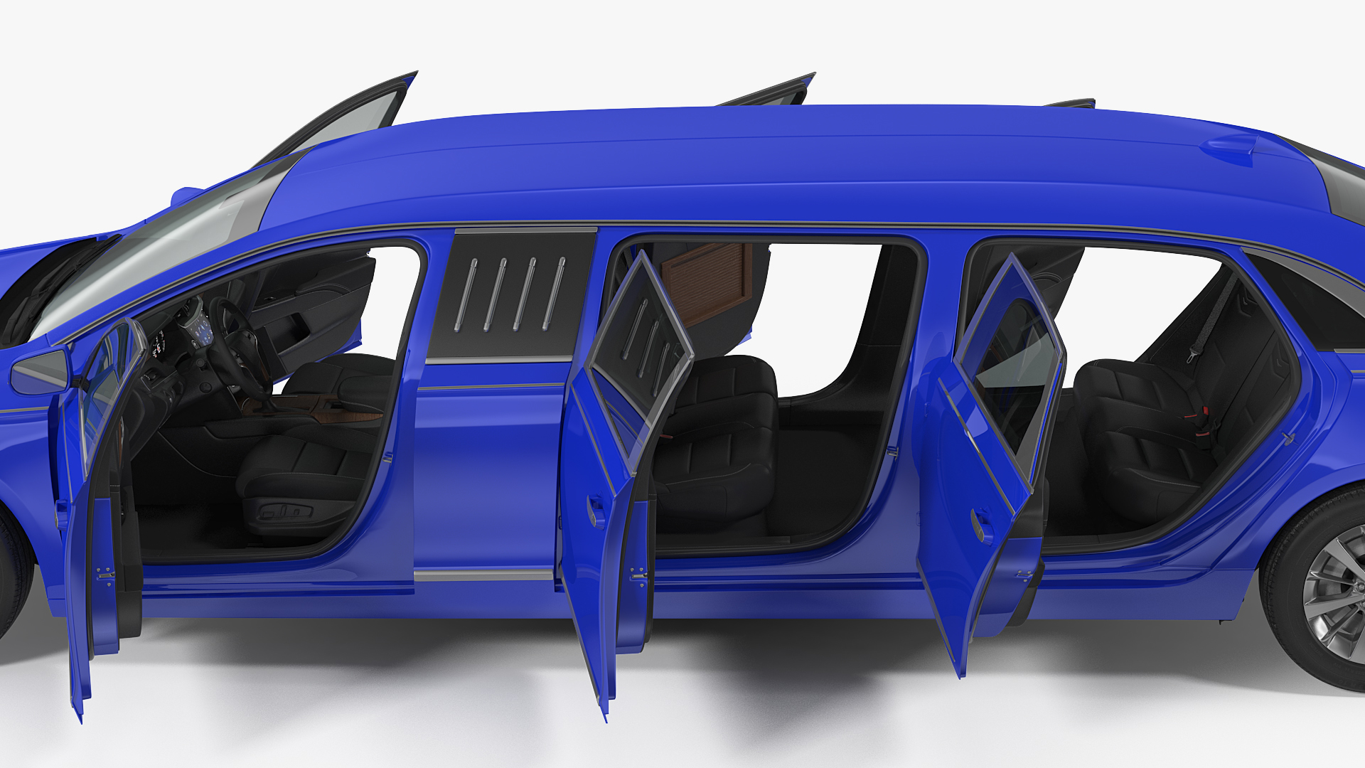 3D model Stretch Limousine Generic
