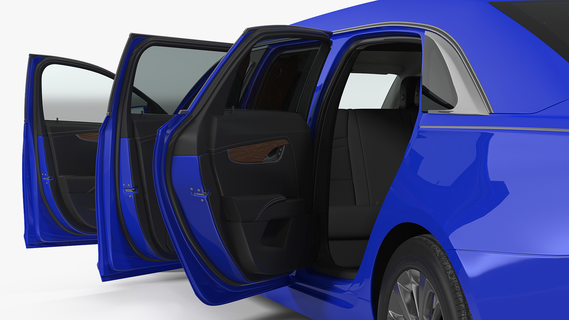 3D model Stretch Limousine Generic