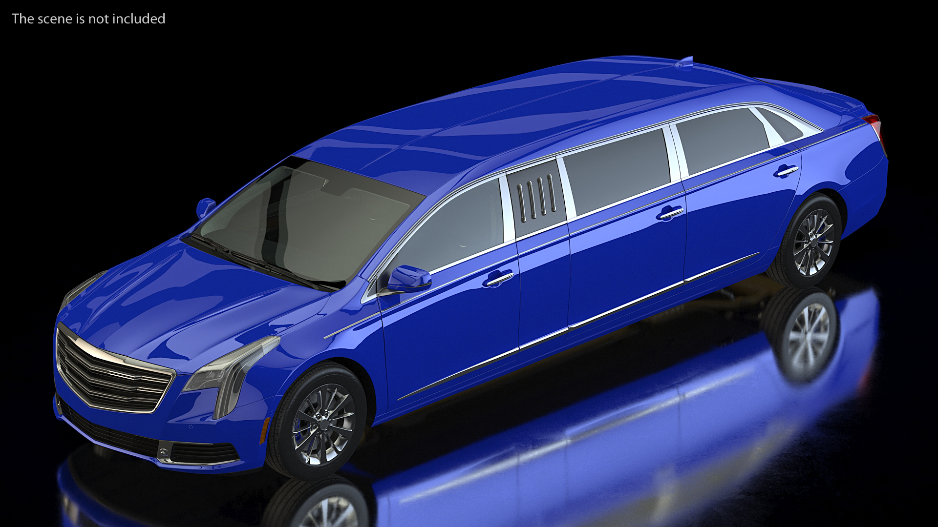 3D model Stretch Limousine Generic