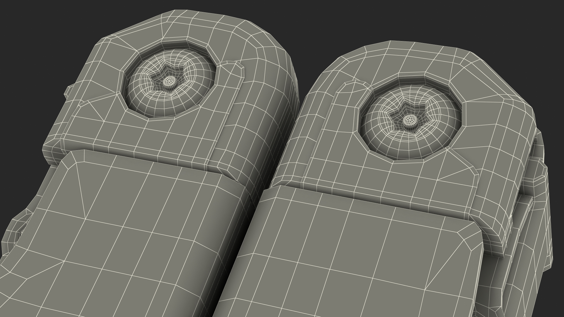 3D Multitool Silver Closed model