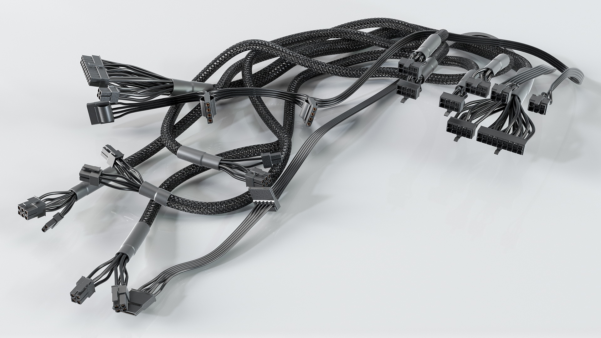 Modular PSU Wires 3D