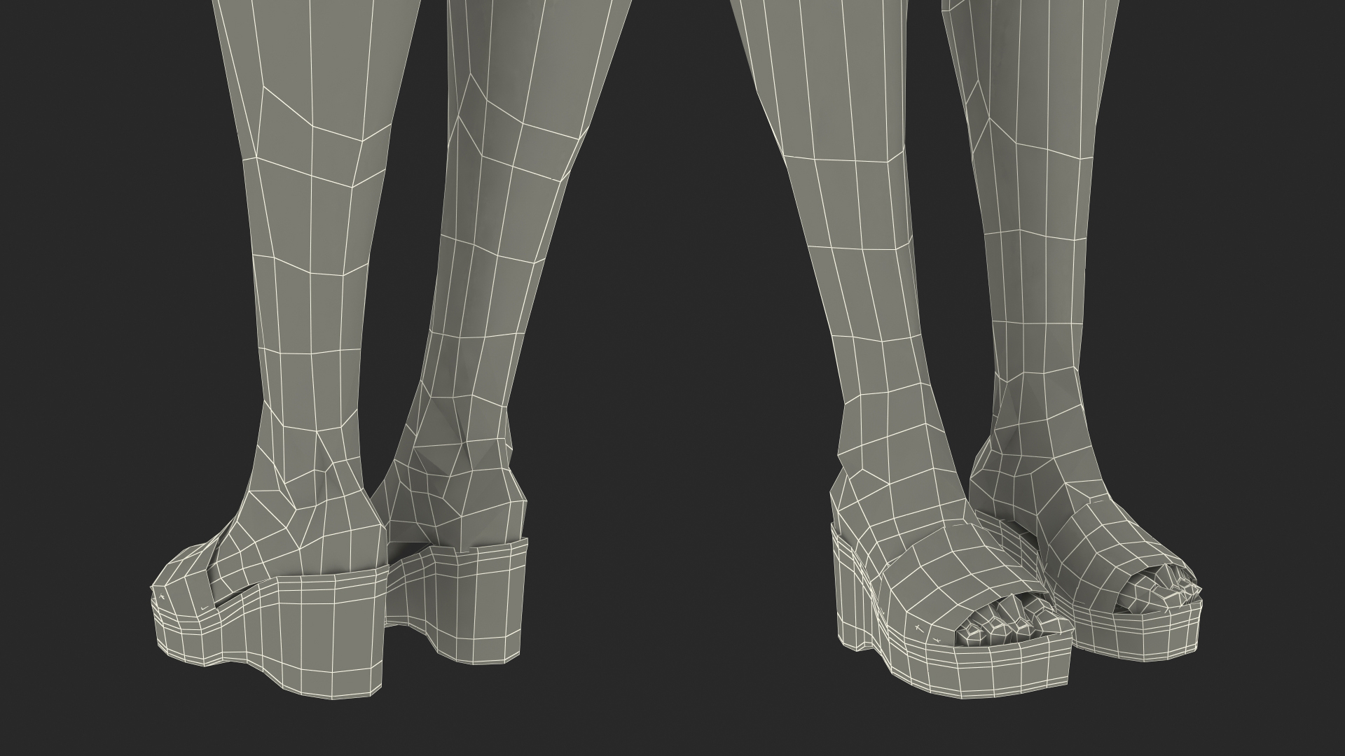 3D Bikini Girl Rigged model