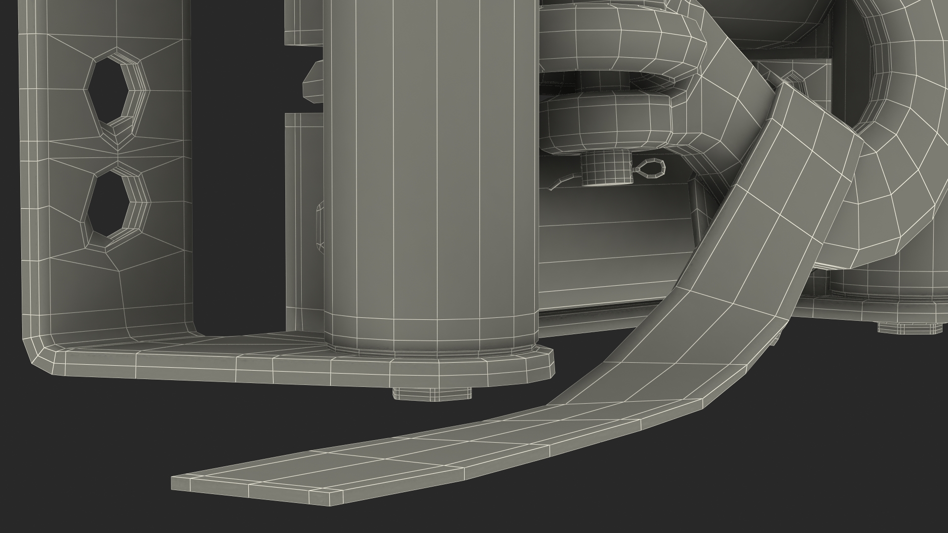 3D Winch Roller Box with Hook