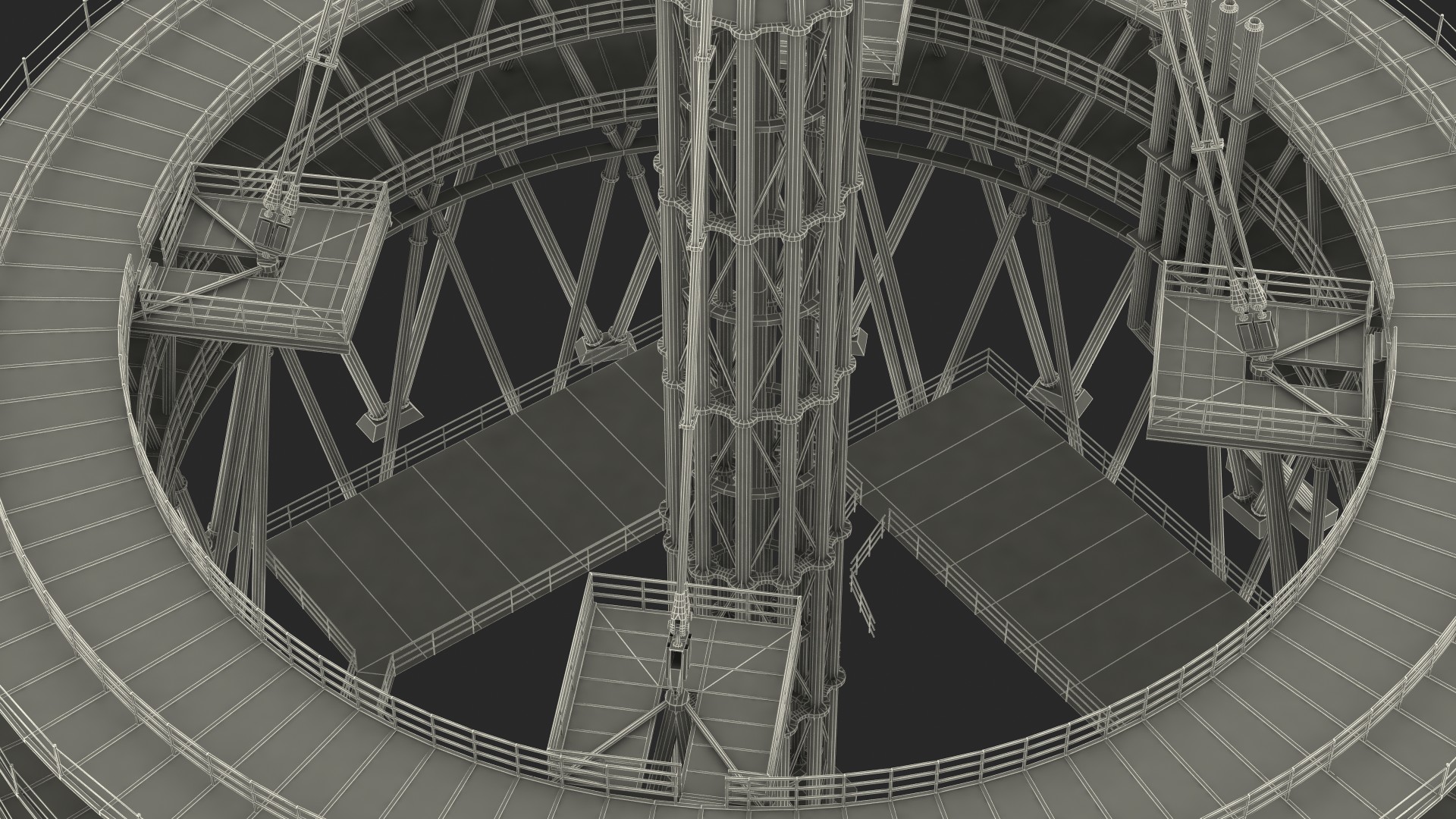 3D Tower Spire