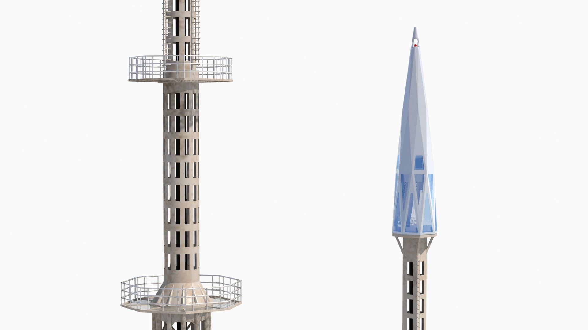 3D Tower Spire