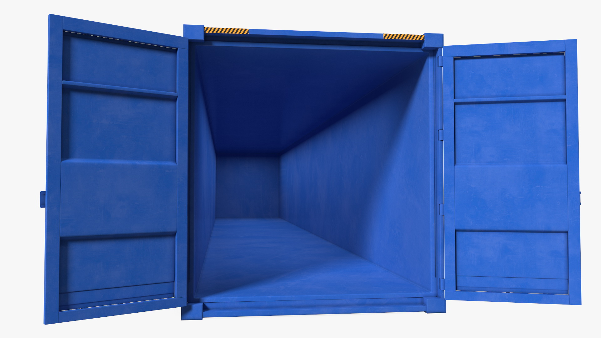 3D 53 Feet High Cube Dry Cargo Shipping Container