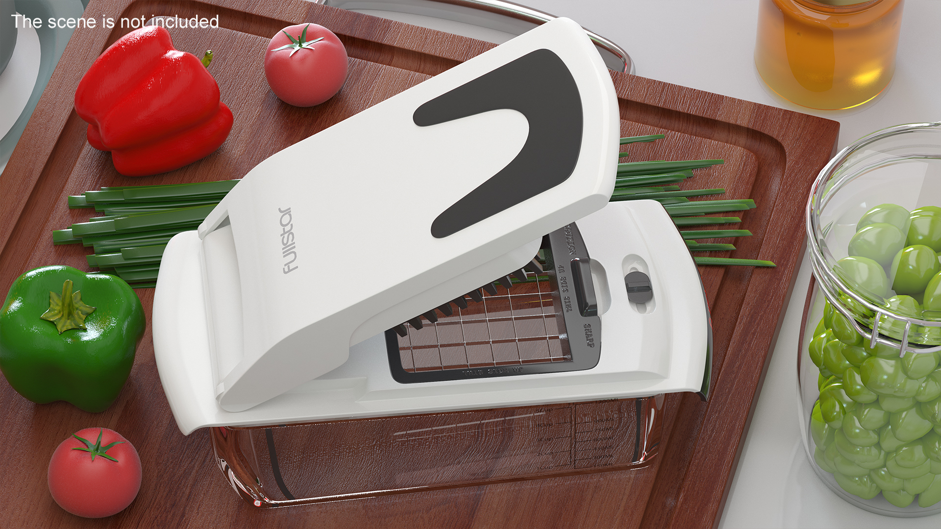 3D Vegetable Chopper Fullstar with Large Dice Blade model