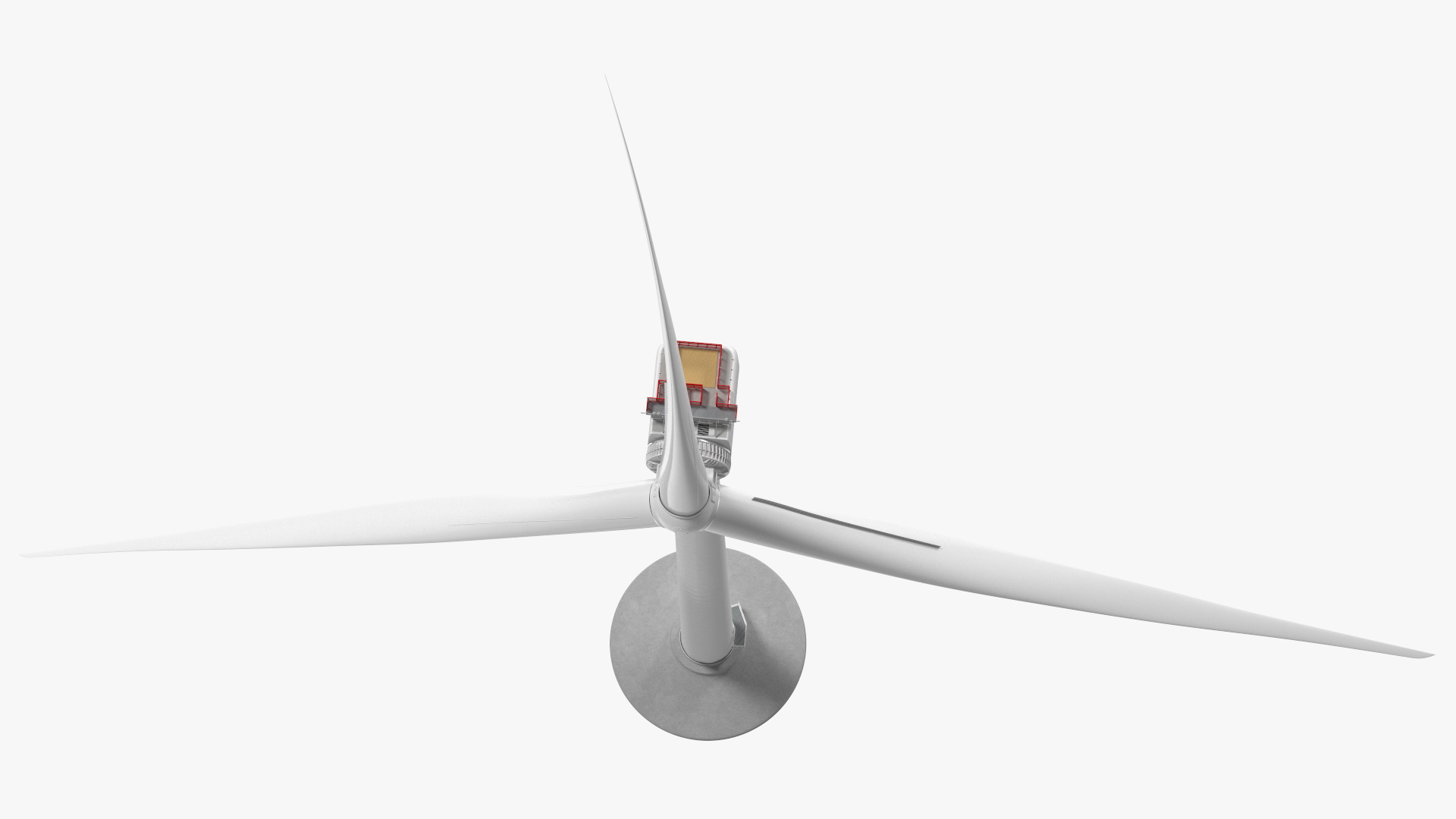3D General Electric Haliade-X Offshore Wind Turbine model