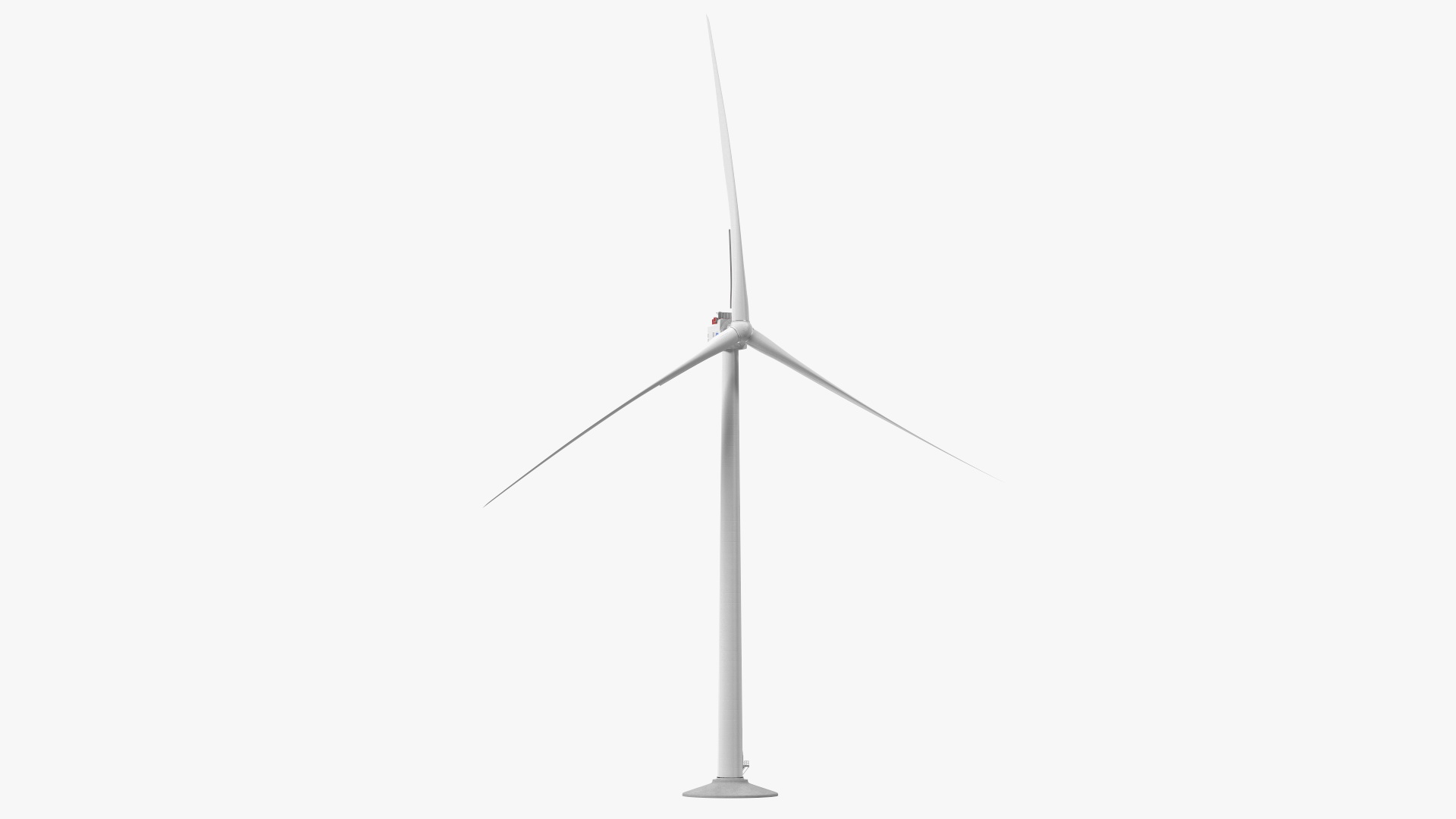3D General Electric Haliade-X Offshore Wind Turbine model