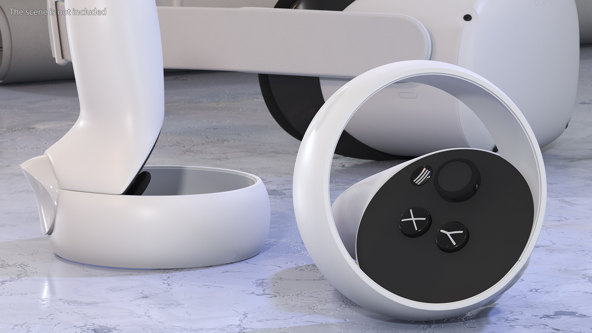 Oculus Quest 2 Touch Controllers 3D