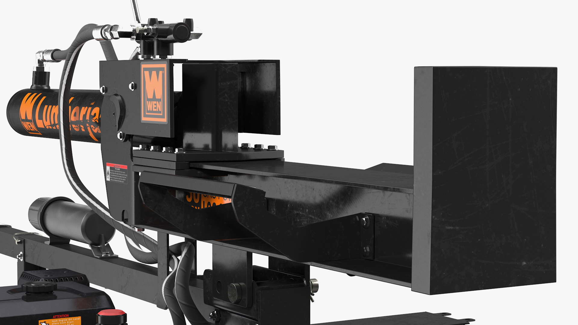 WEN 56230 Lumberjack Gas Powered Log Splitter Rigged 3D