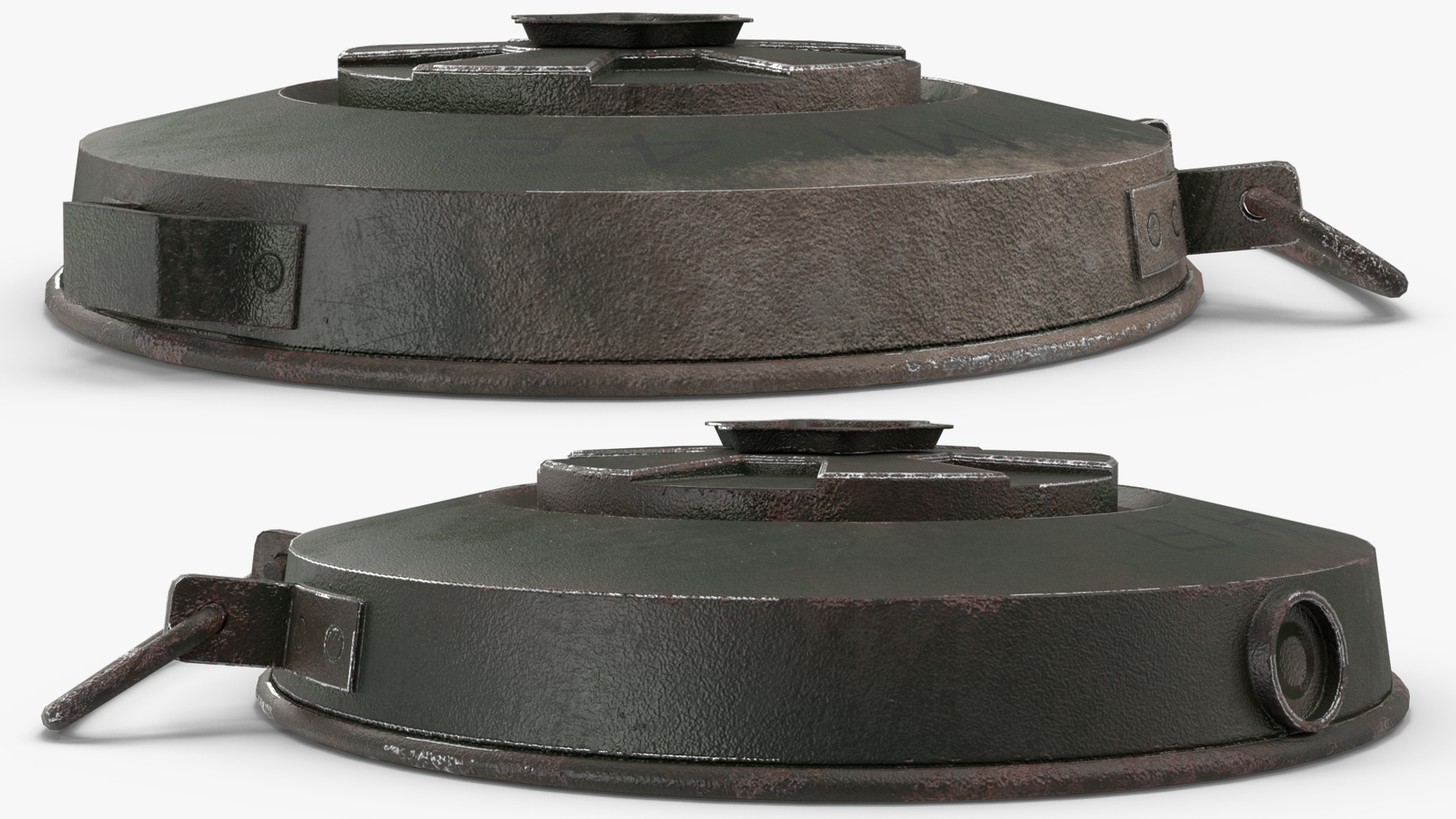 Tellermine 42 Anti-tank Landmine 3D