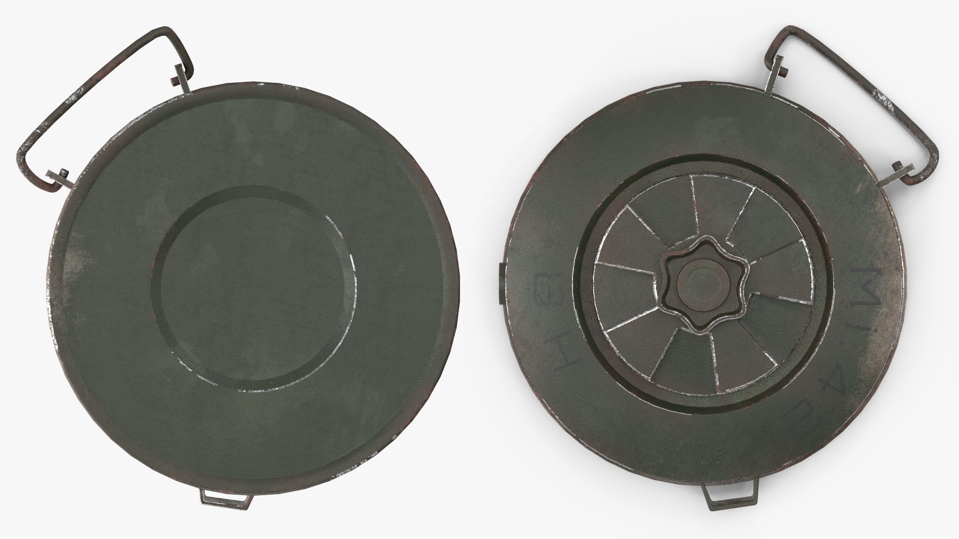 Tellermine 42 Anti-tank Landmine 3D