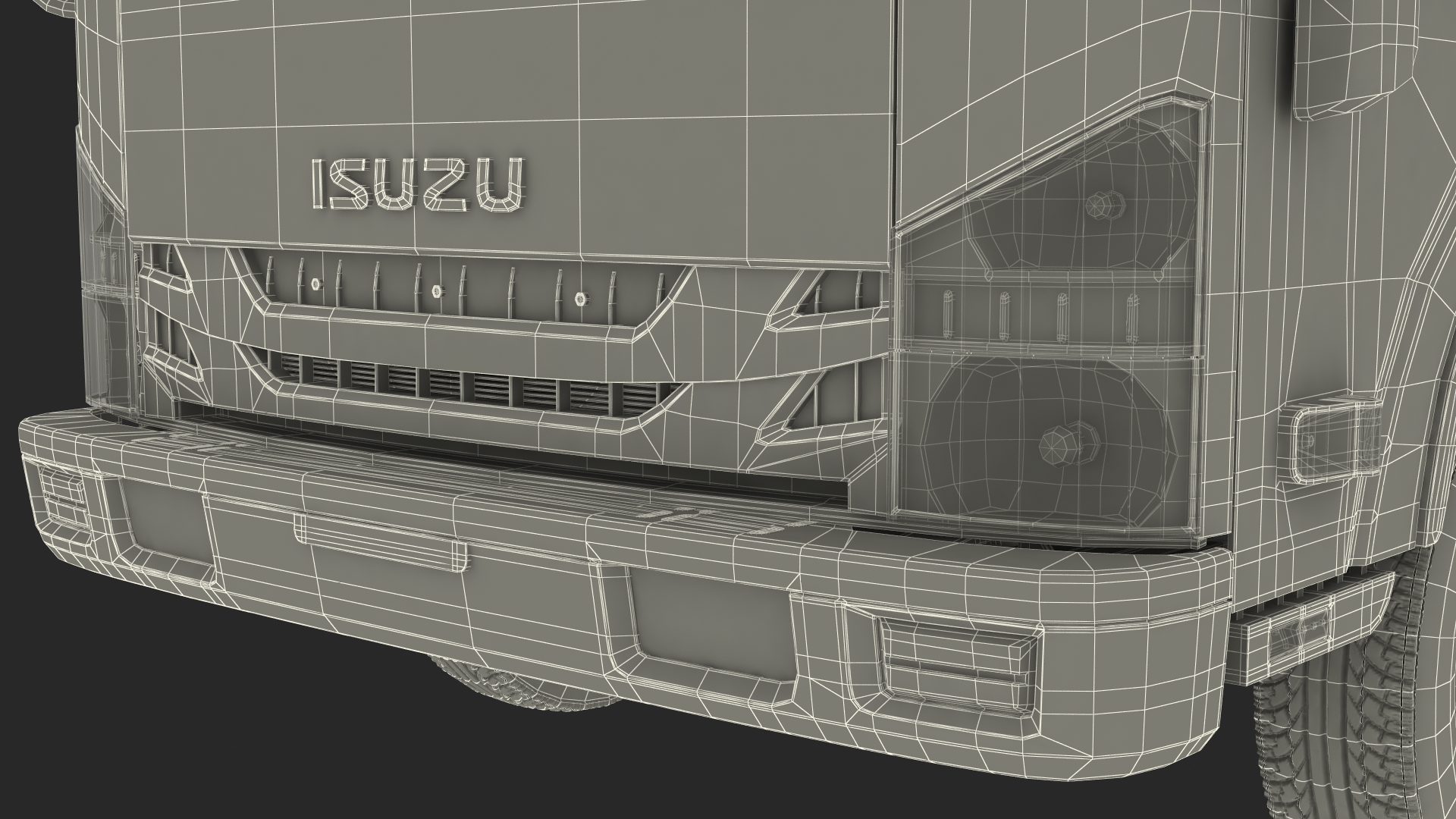 3D Truck Wash TAURUS with Isuzu Truck Rigged
