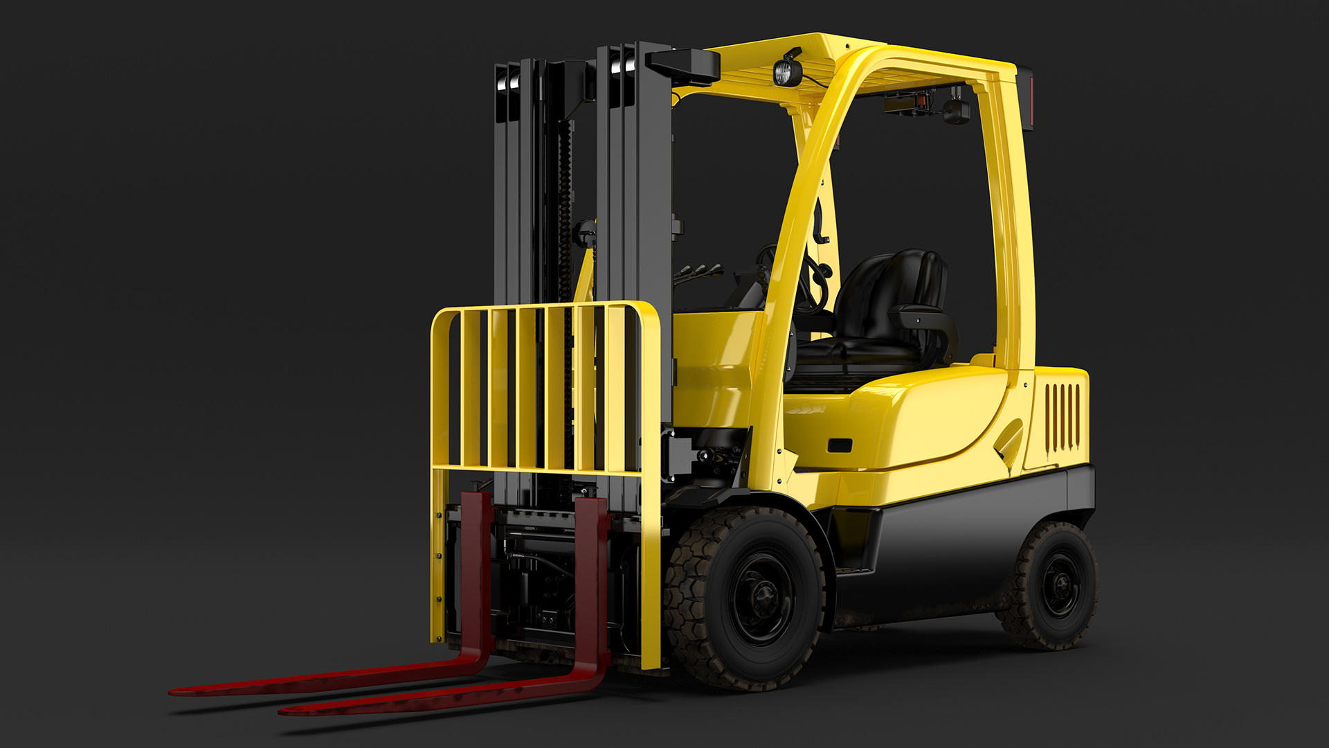 Electric Forklift 3D