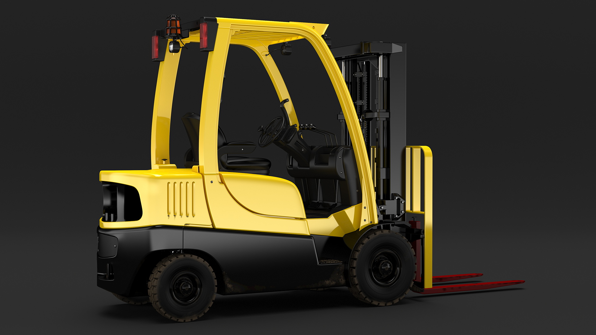Electric Forklift 3D