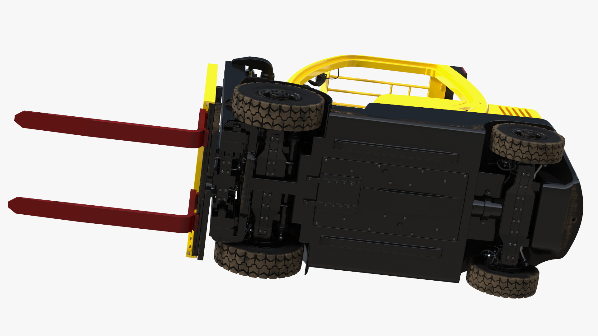 Electric Forklift 3D