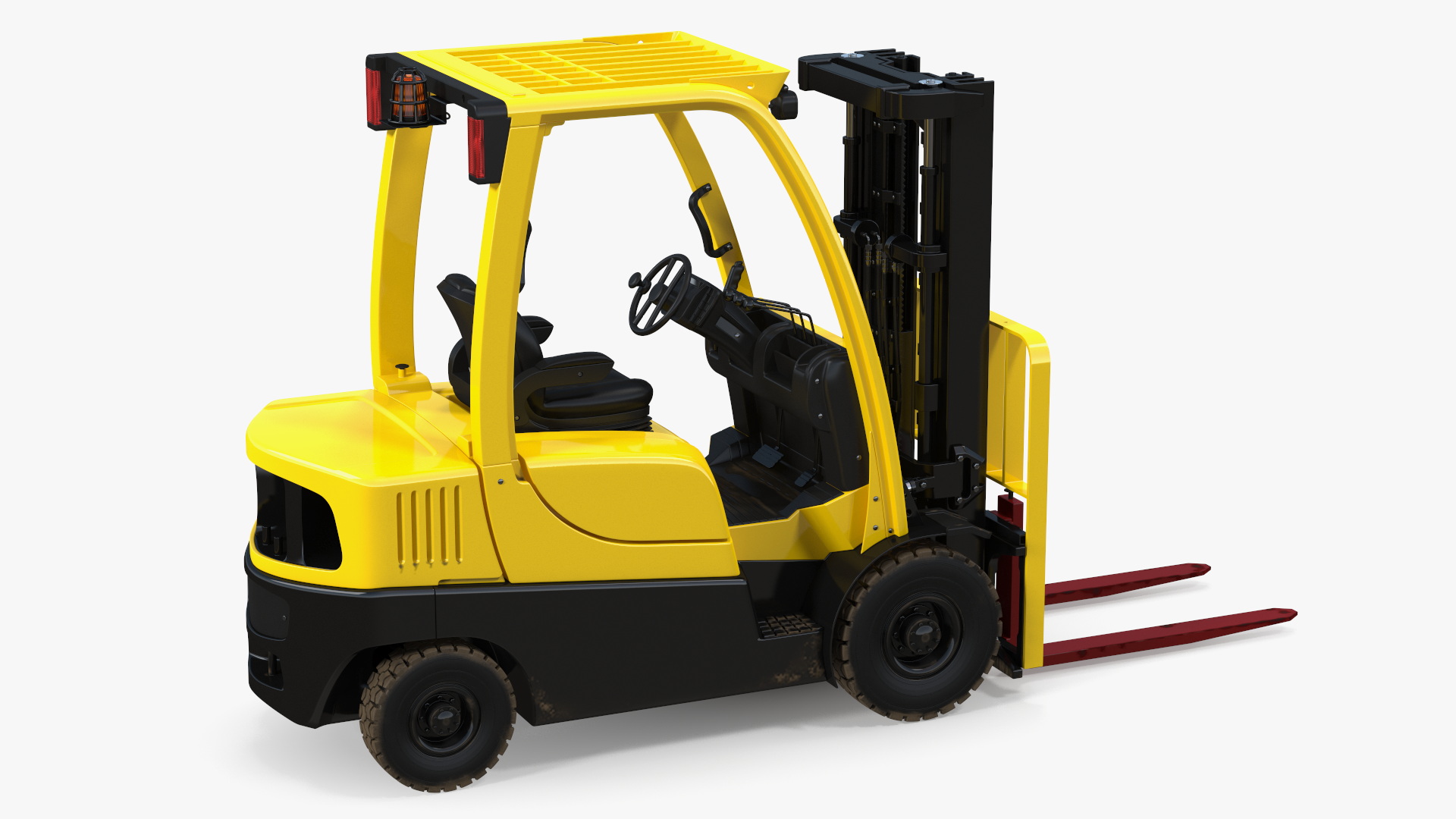 Electric Forklift 3D