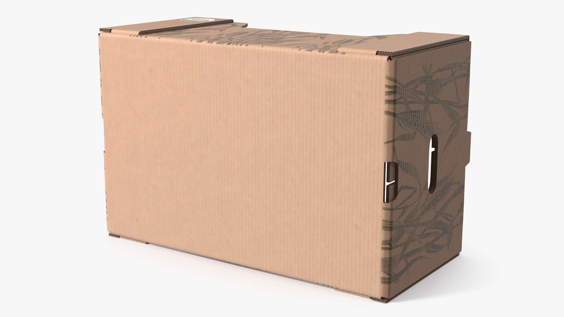 USDA Organic Corrugated Produce Box, view 8