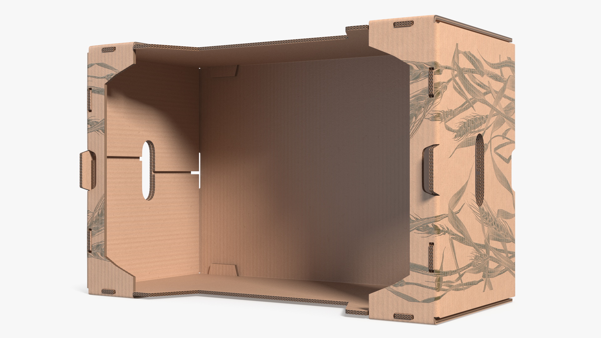 USDA Organic Corrugated Produce Box, view 7