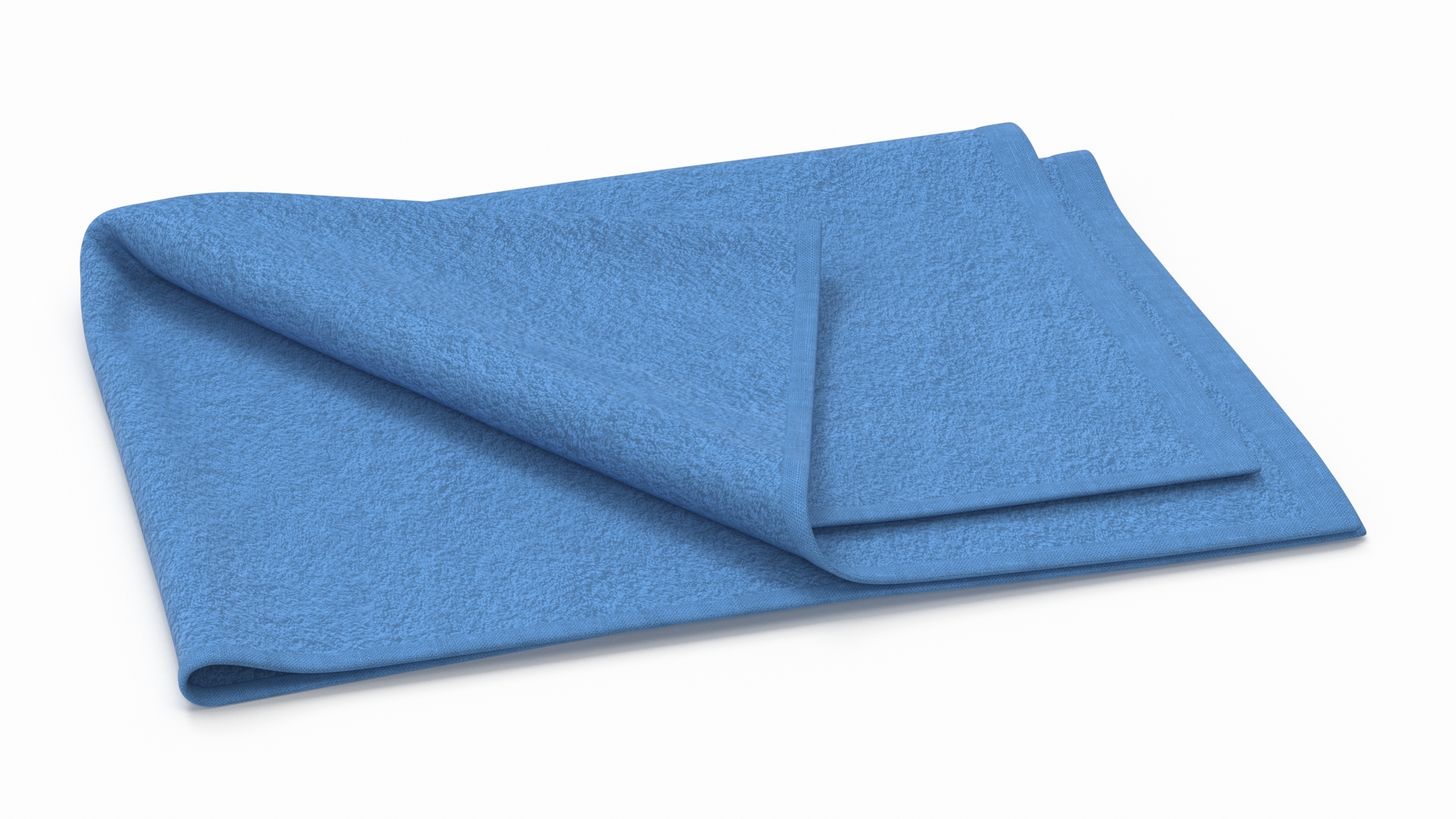 Folded Bath Towel 3D