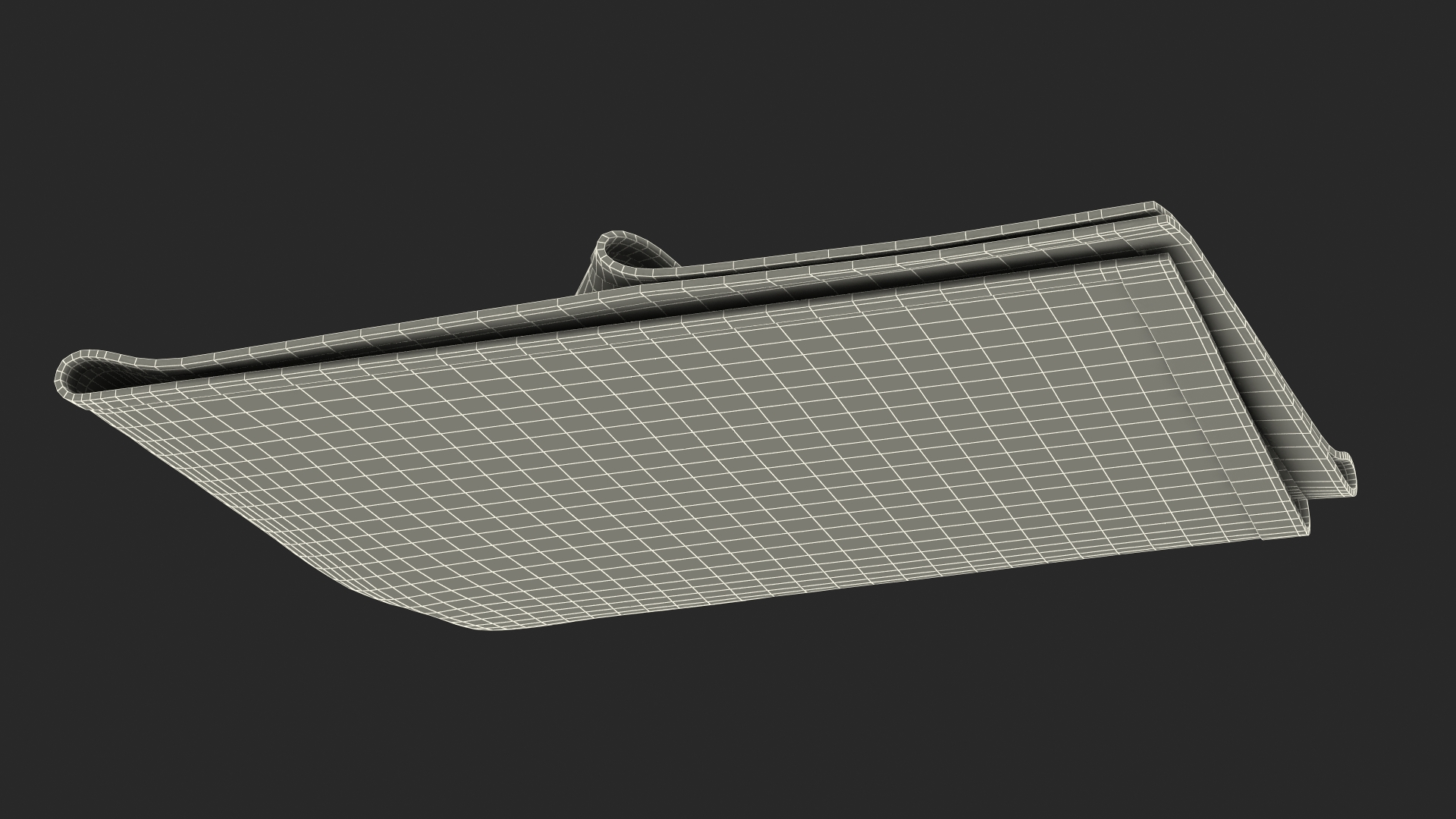 Folded Bath Towel 3D