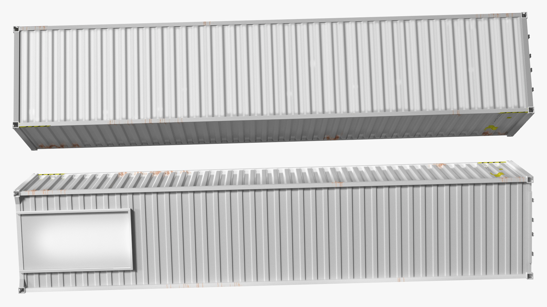 3D 40FT Opening Shipping Container
