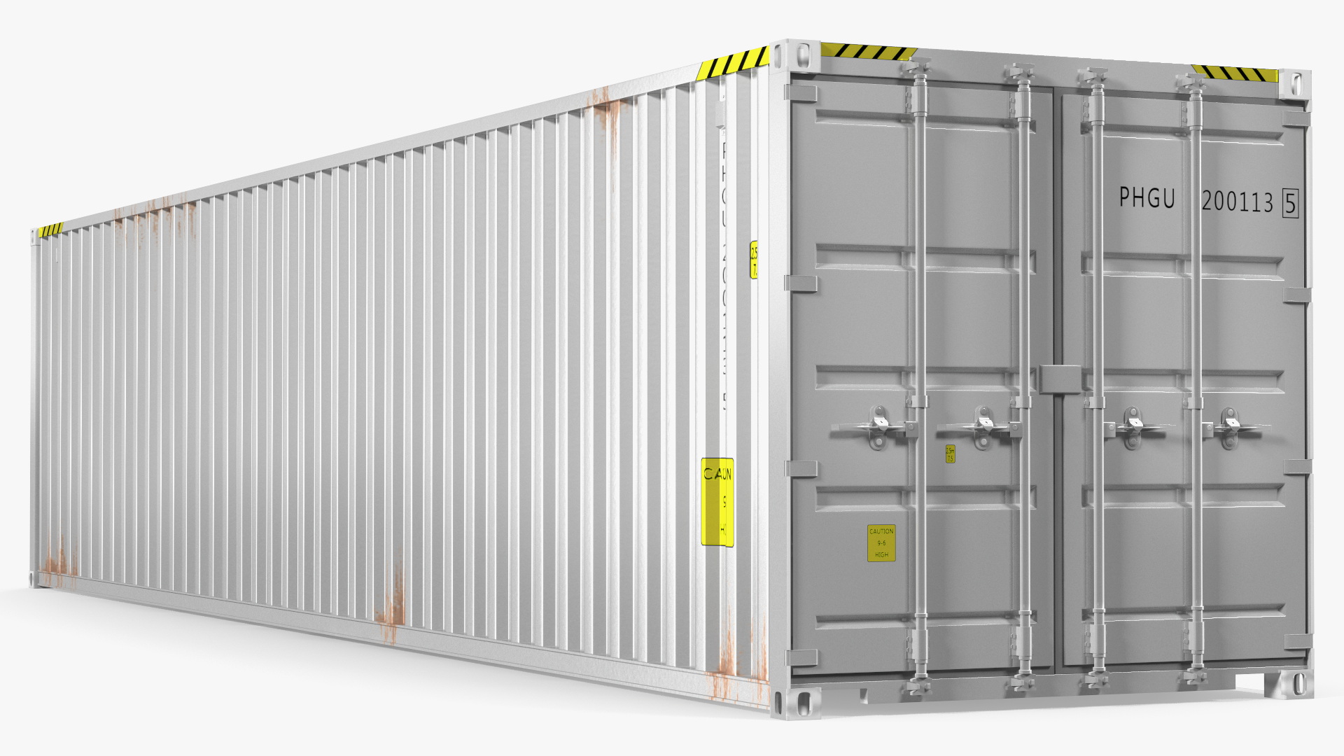3D 40FT Opening Shipping Container