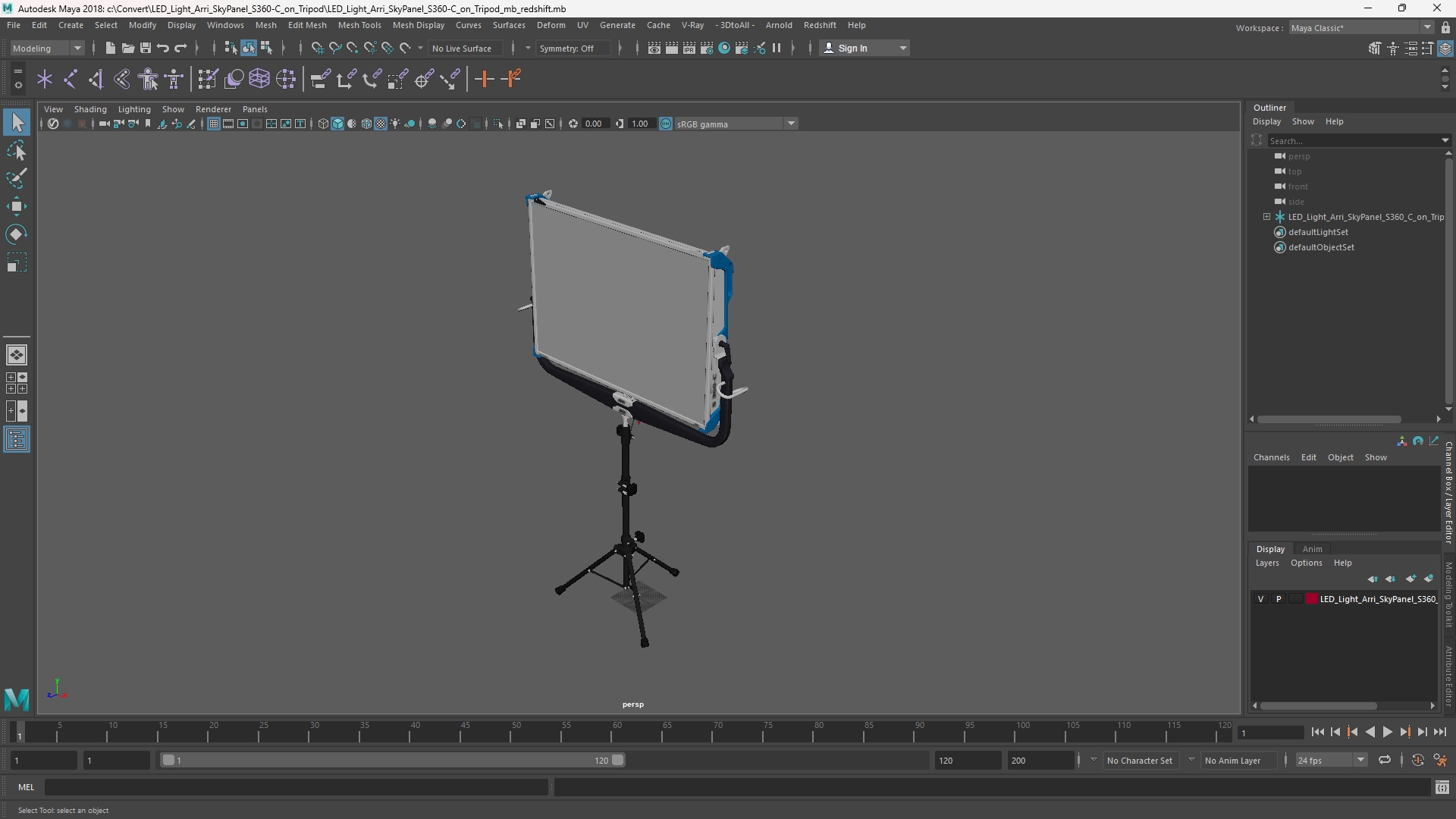 LED Light Arri SkyPanel S360-C on Tripod - view 11