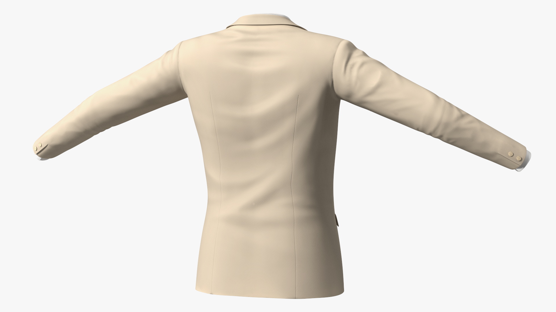 3D model Mens Formal Blazer and Necktie