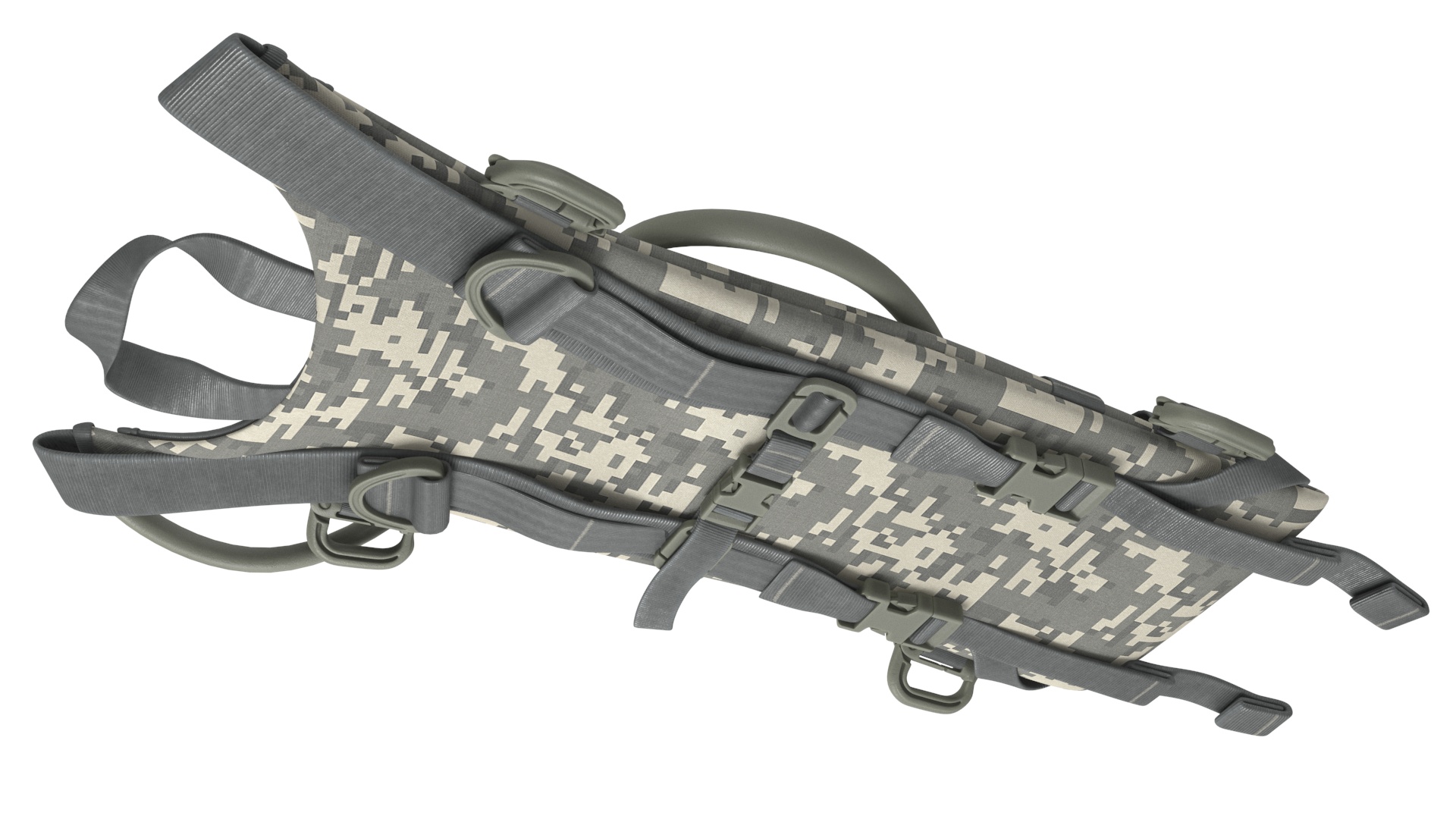 3D Military Hydration Backpack Carrier Lying