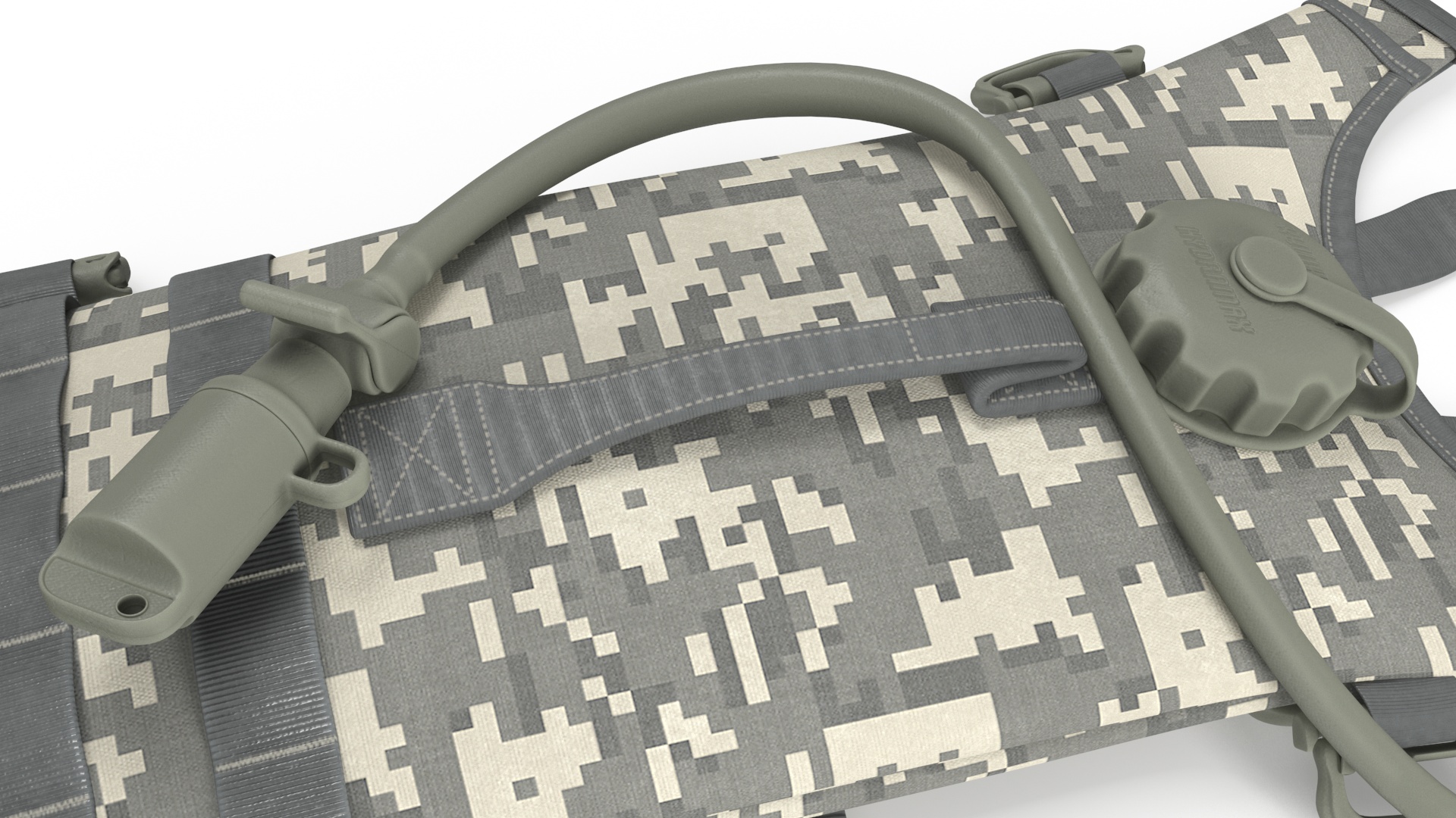 3D Military Hydration Backpack Carrier Lying