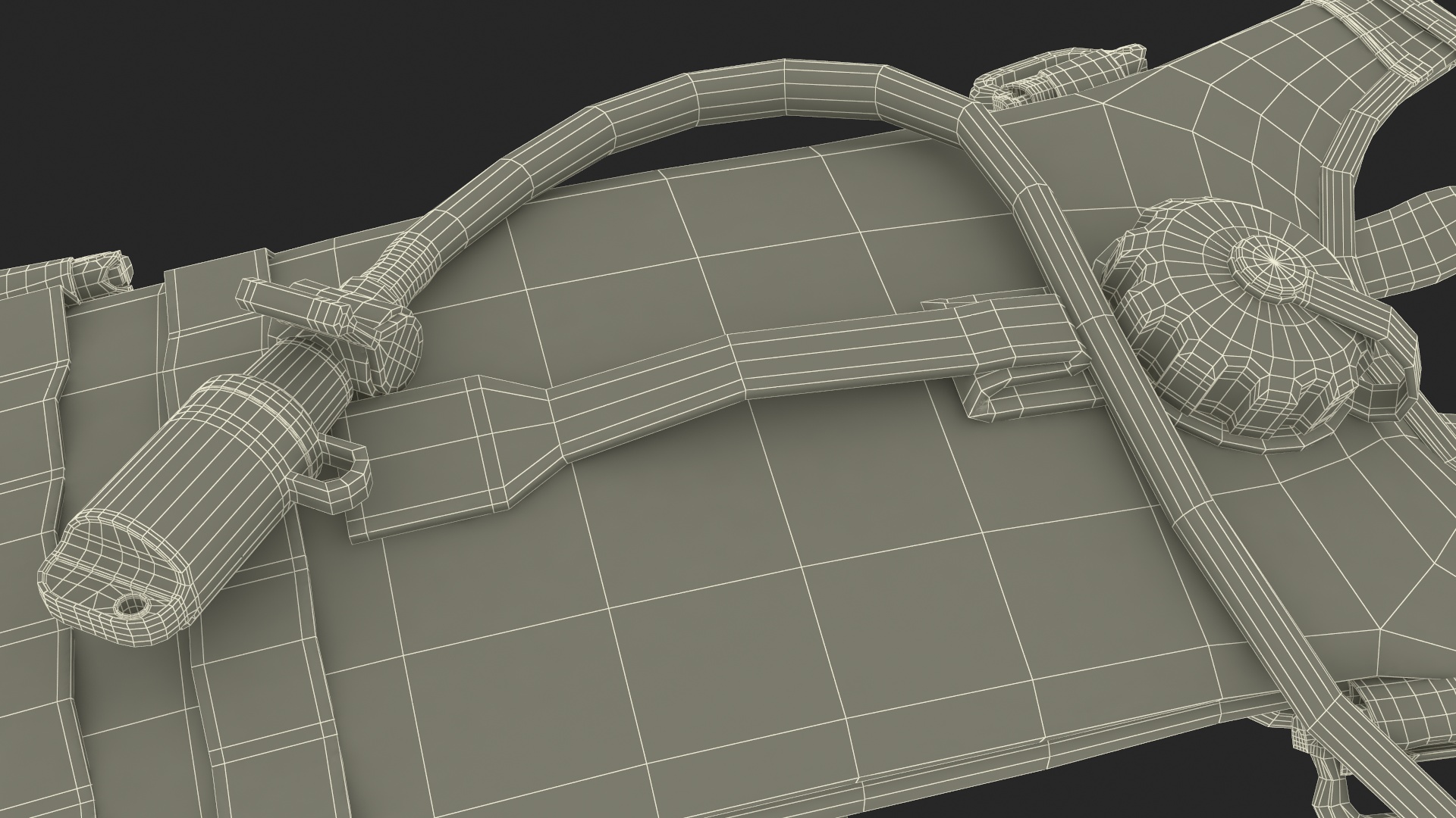 3D Military Hydration Backpack Carrier Lying