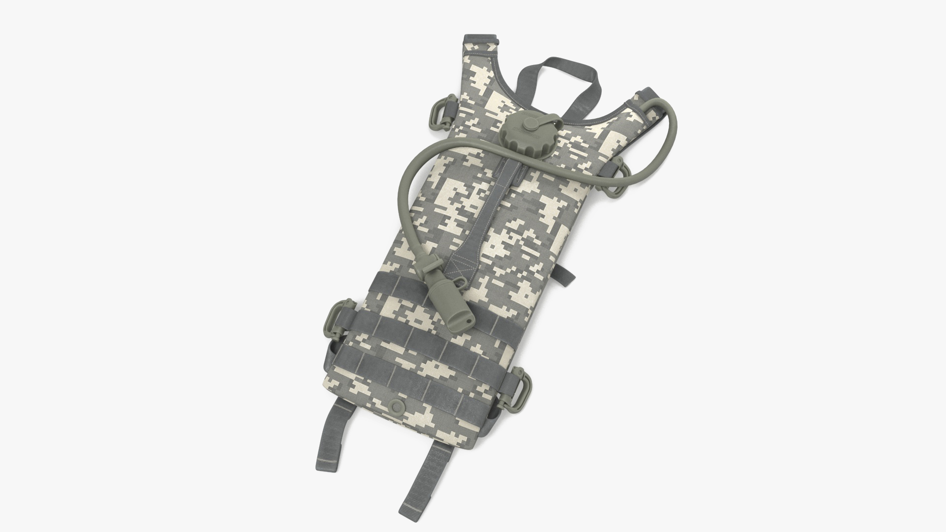 3D Military Hydration Backpack Carrier Lying