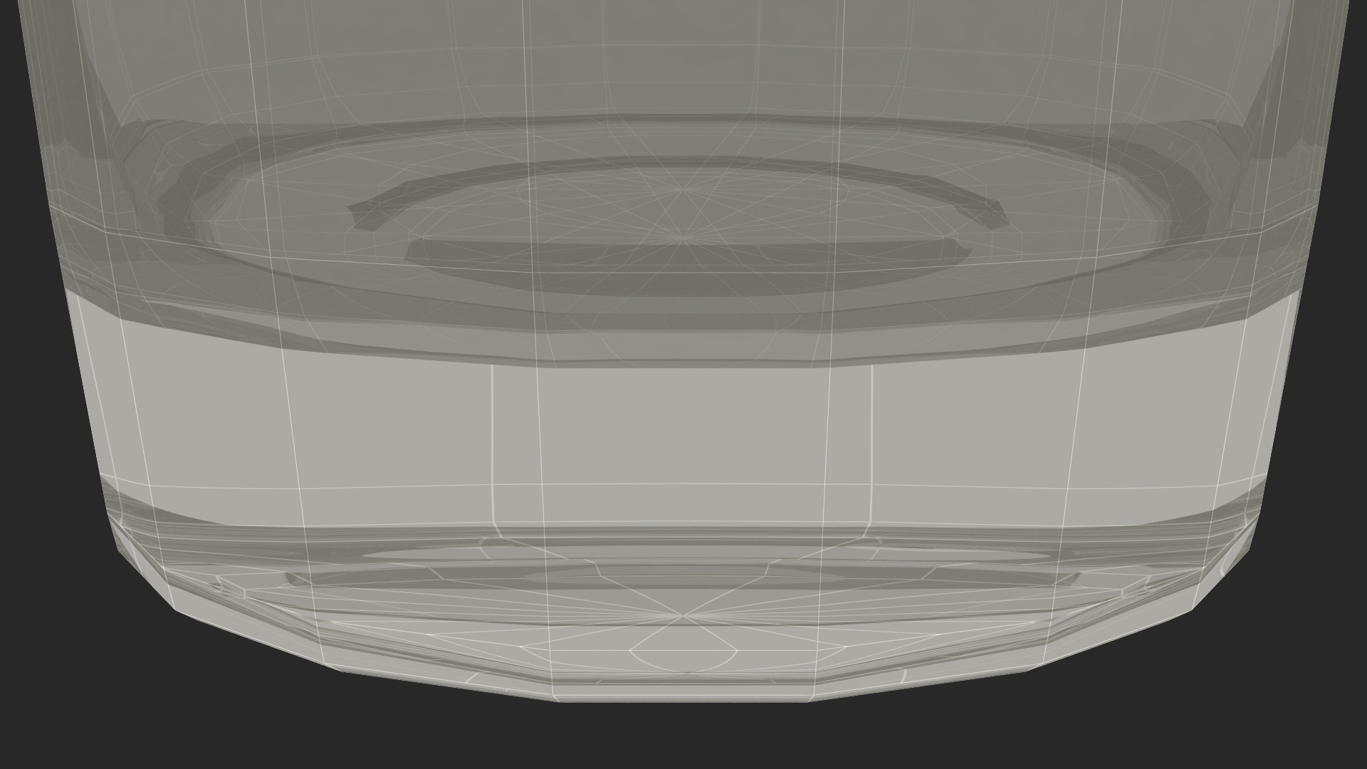 3D Glass of Milk model