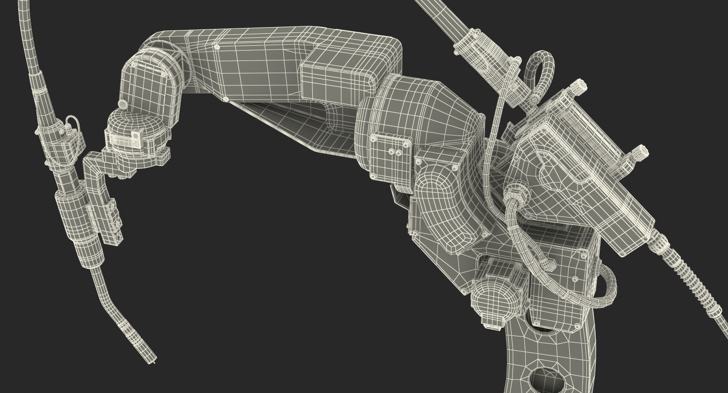 3D Generic Welding Robot with Power Supply Rigged