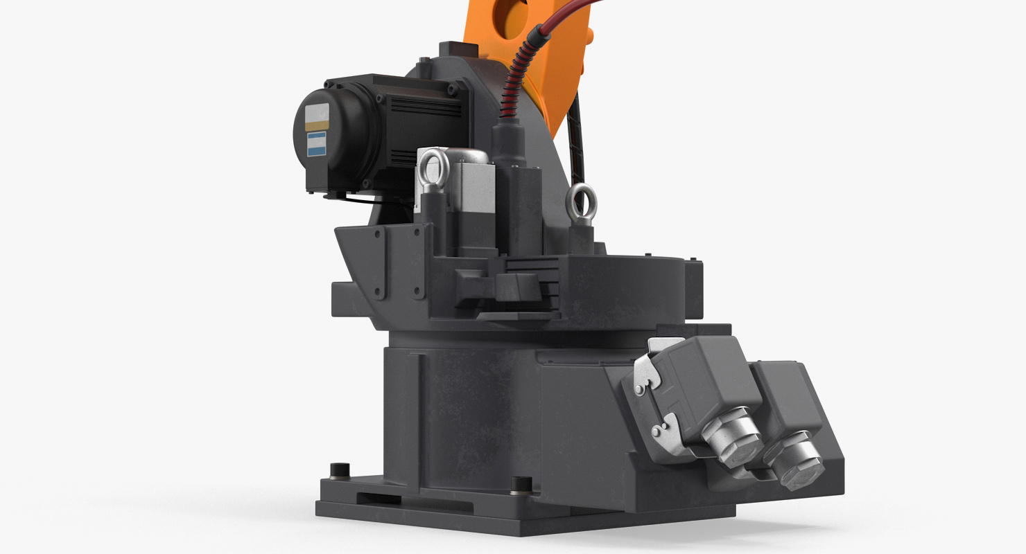 3D Generic Welding Robot with Power Supply Rigged