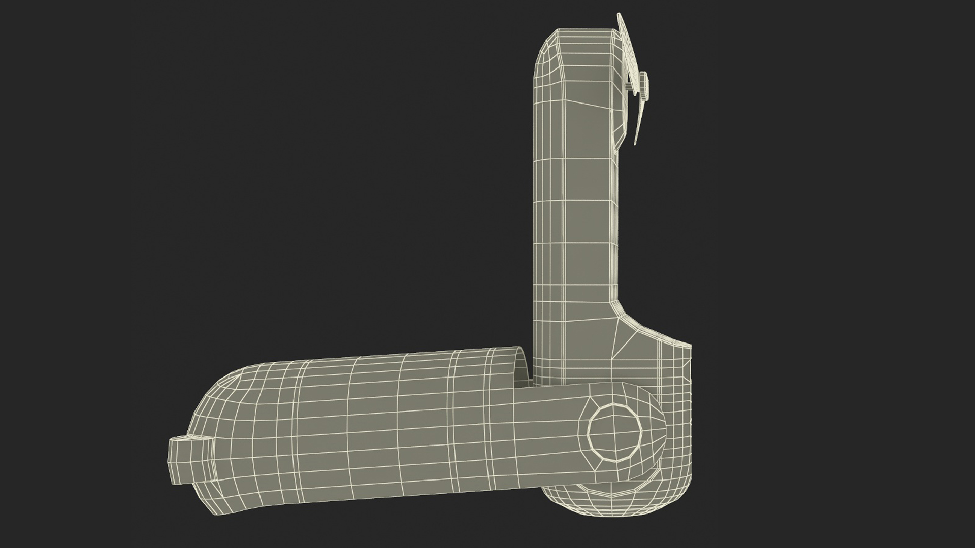 Pocket Size Jisulife Fan Blue 3D model