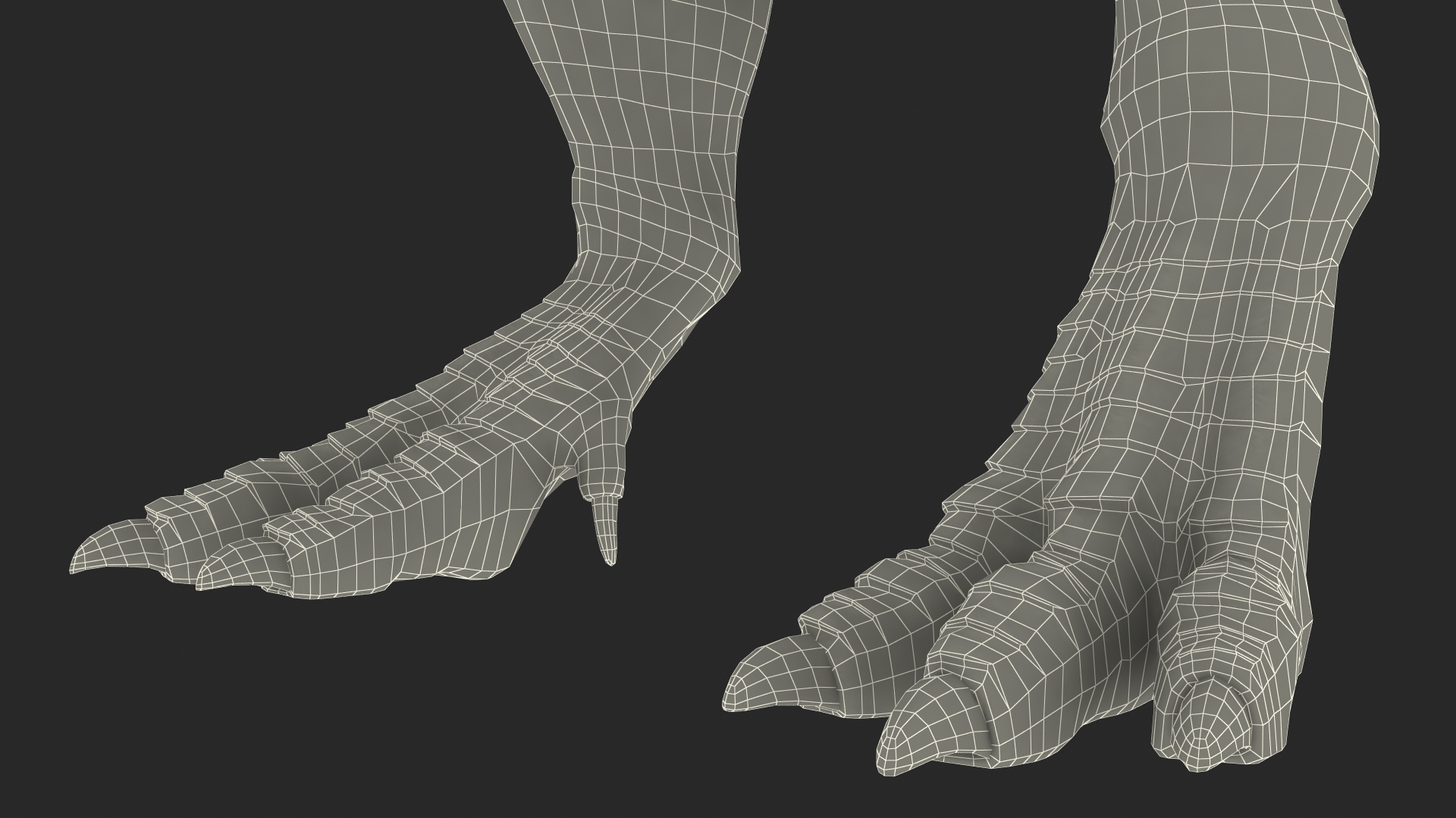 T Rex Standart Pose 3D model