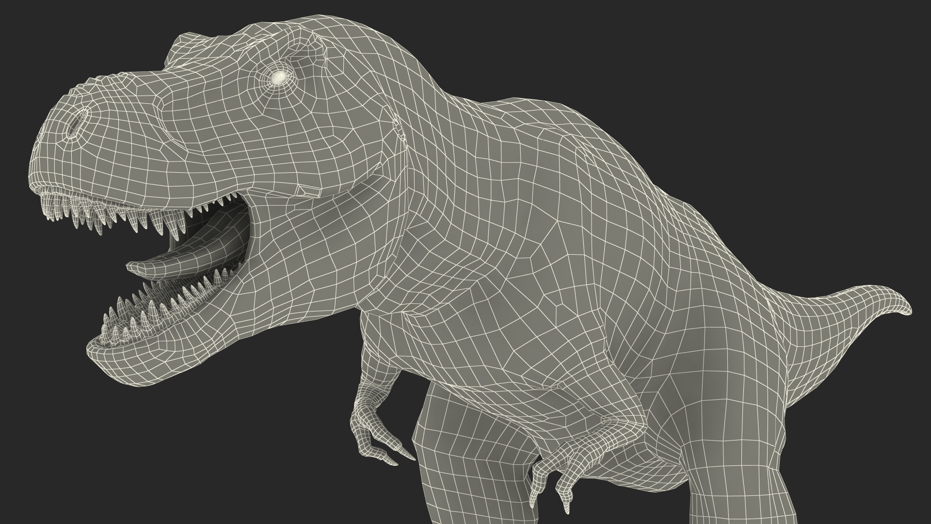 T Rex Standart Pose 3D model