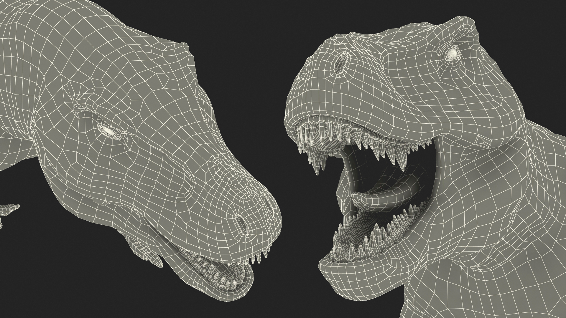 T Rex Standart Pose 3D model