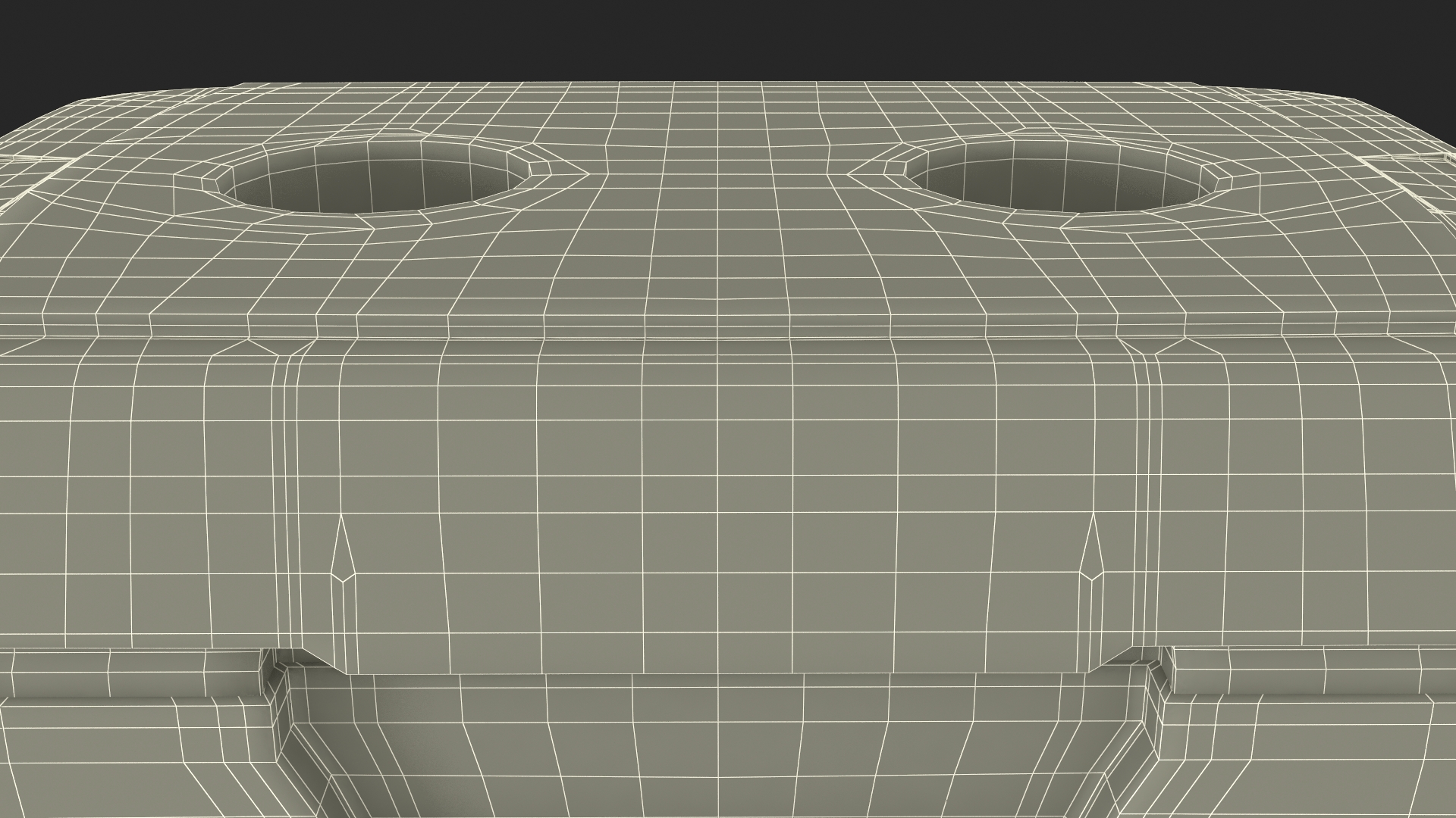 Portable Camping Coolbox 3D model