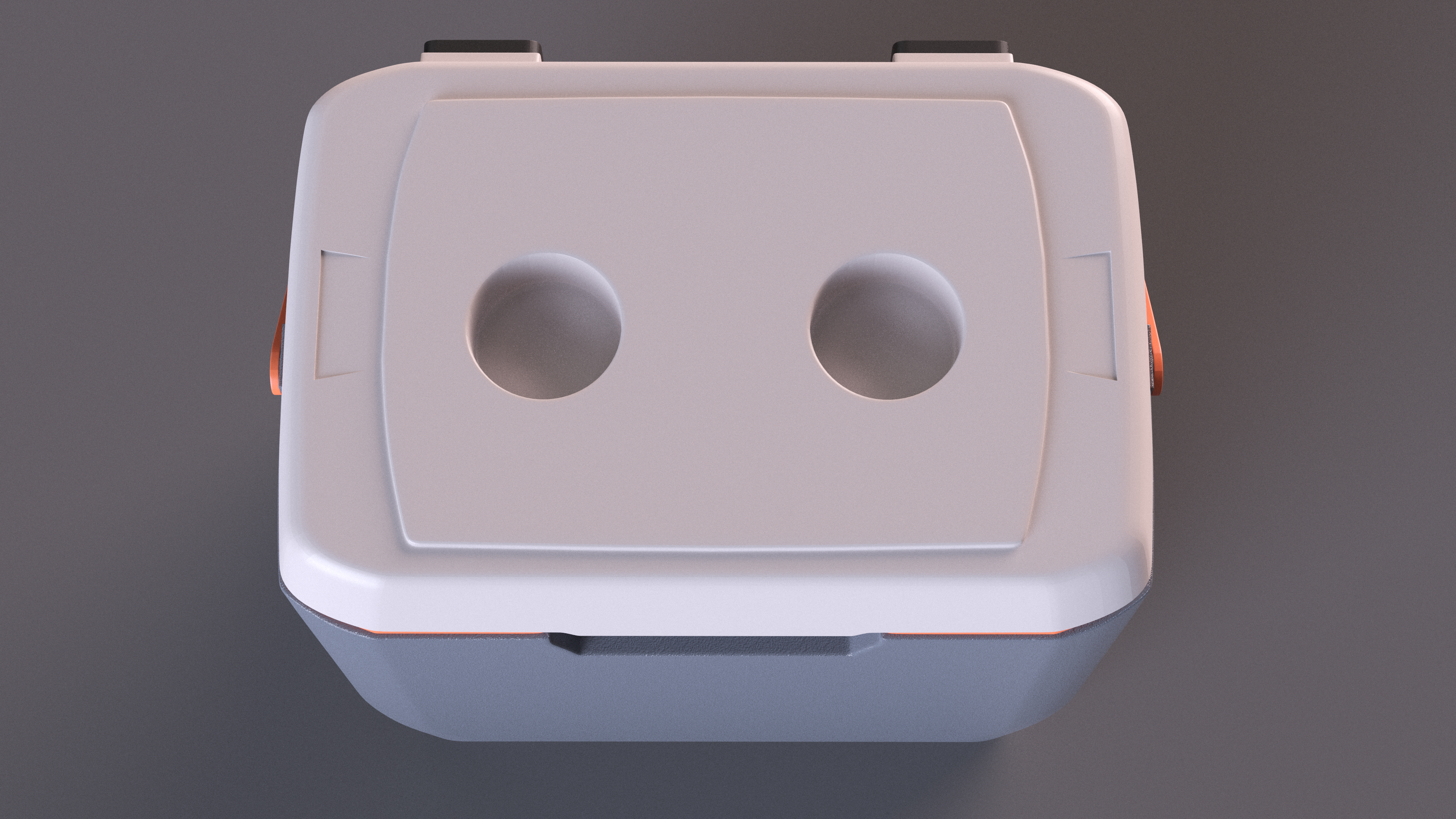 Portable Camping Coolbox 3D model