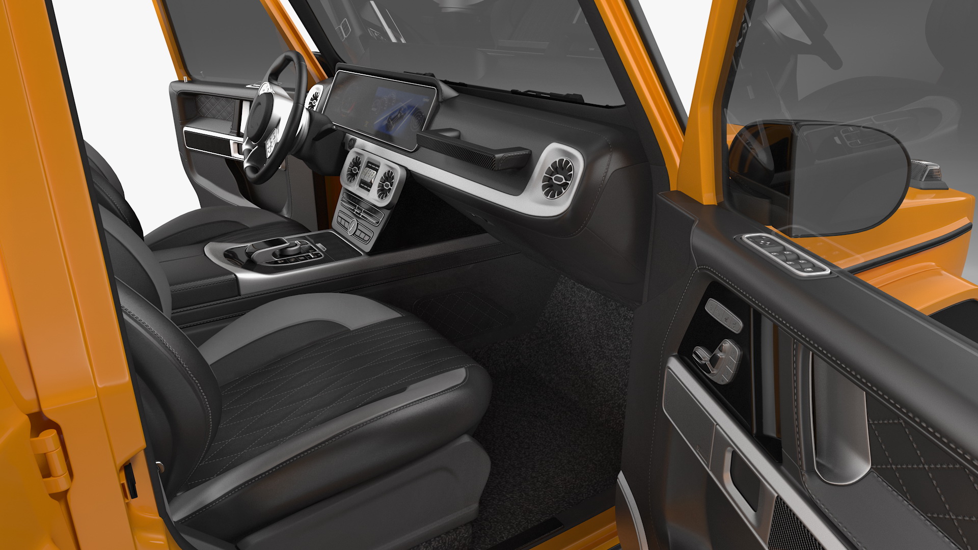 3D model Luxury SUV Generic Rigged
