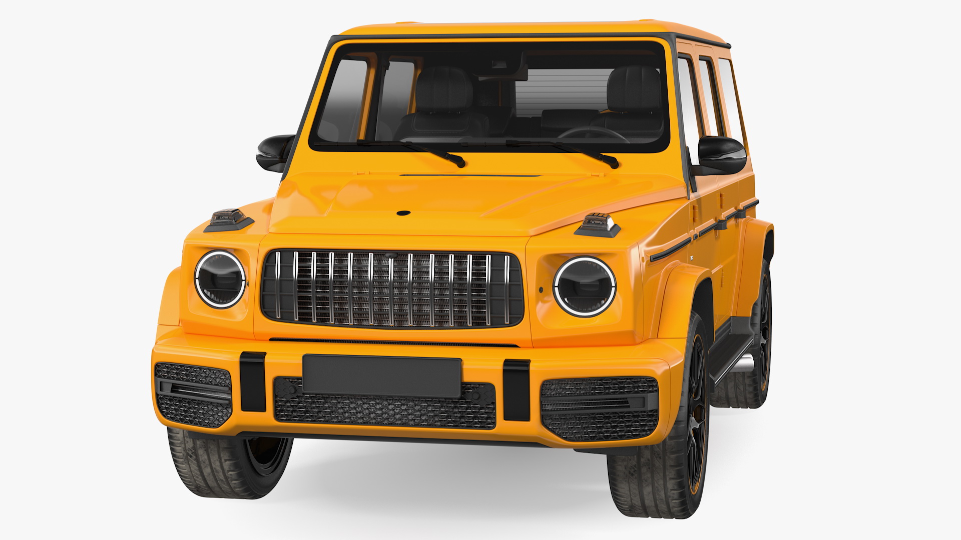 3D model Luxury SUV Generic Rigged