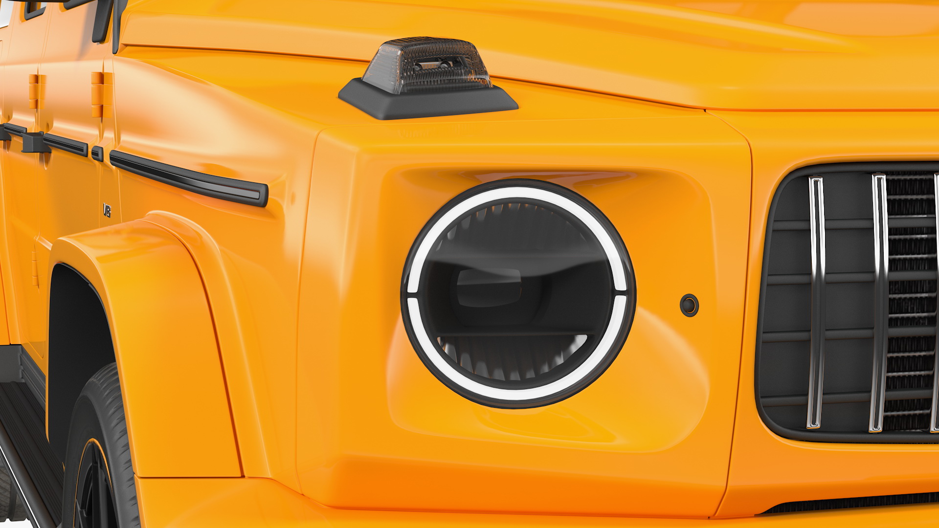 3D model Luxury SUV Generic Rigged