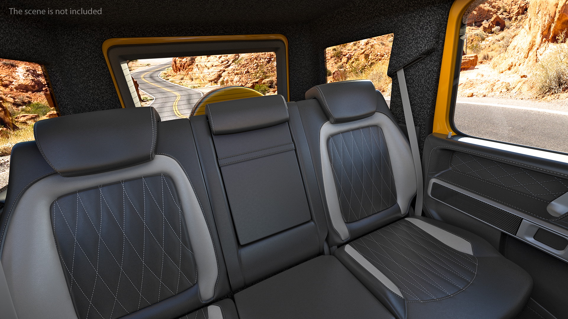 3D model Luxury SUV Generic Rigged