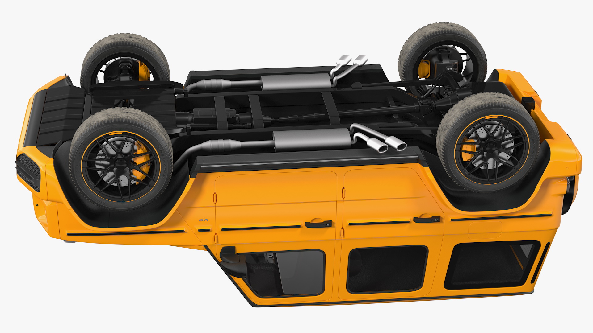3D model Luxury SUV Generic Rigged